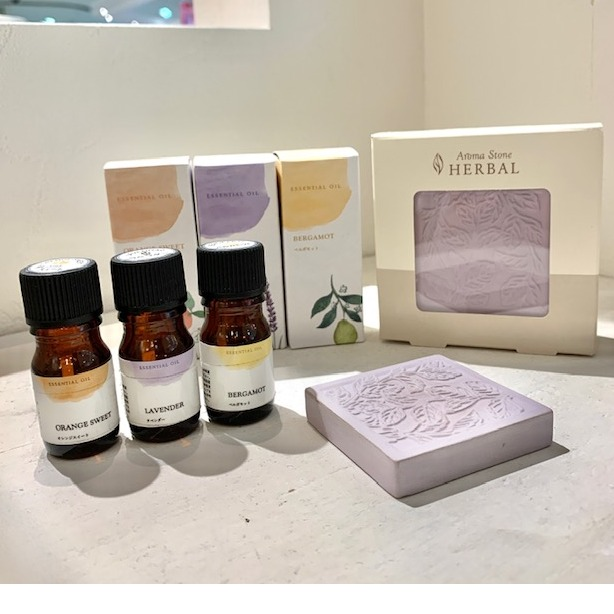 生活の木の はじめてみた ストーン 精油セット 生活の木ハーブギャラリー ショップニュース トナリエつくばスクエア