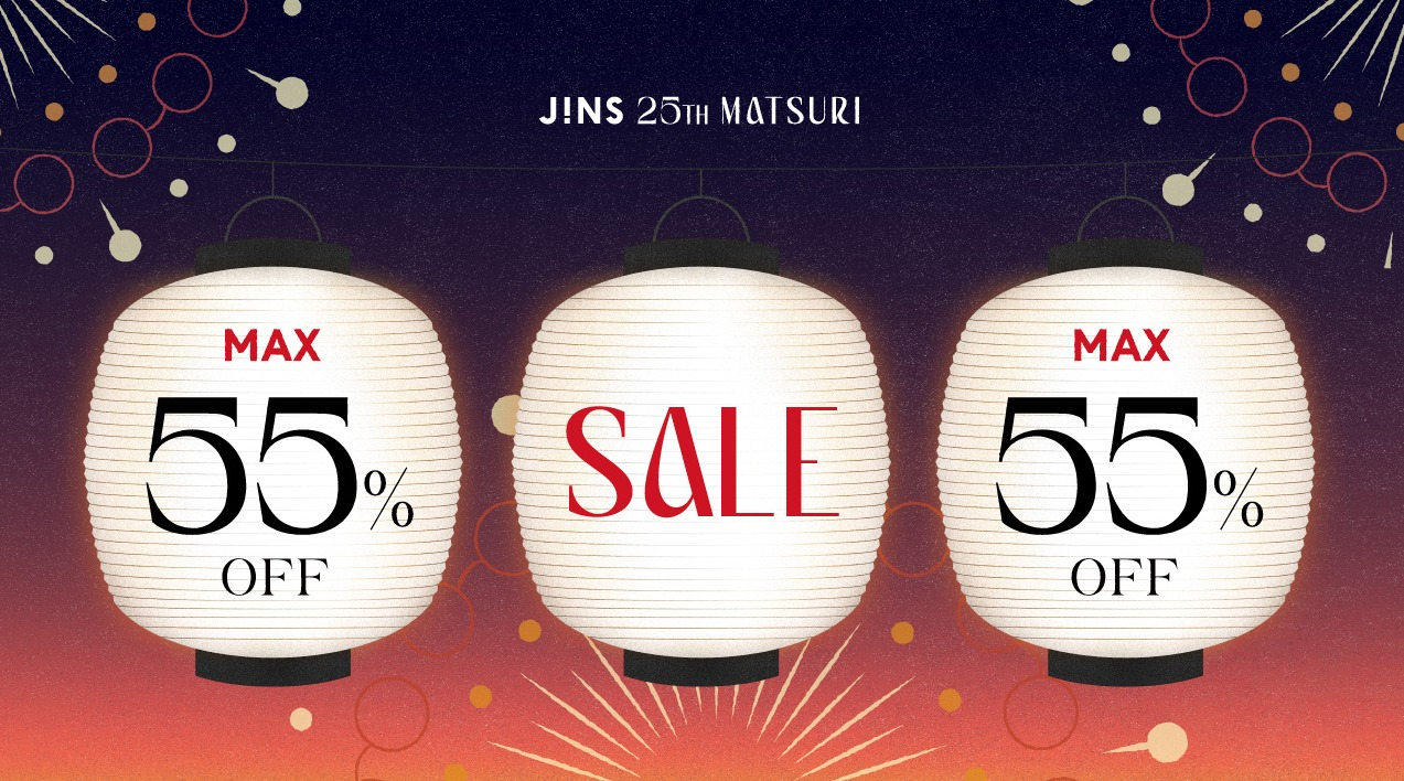 JINS 25TH MATSURI 第三弾スタート！