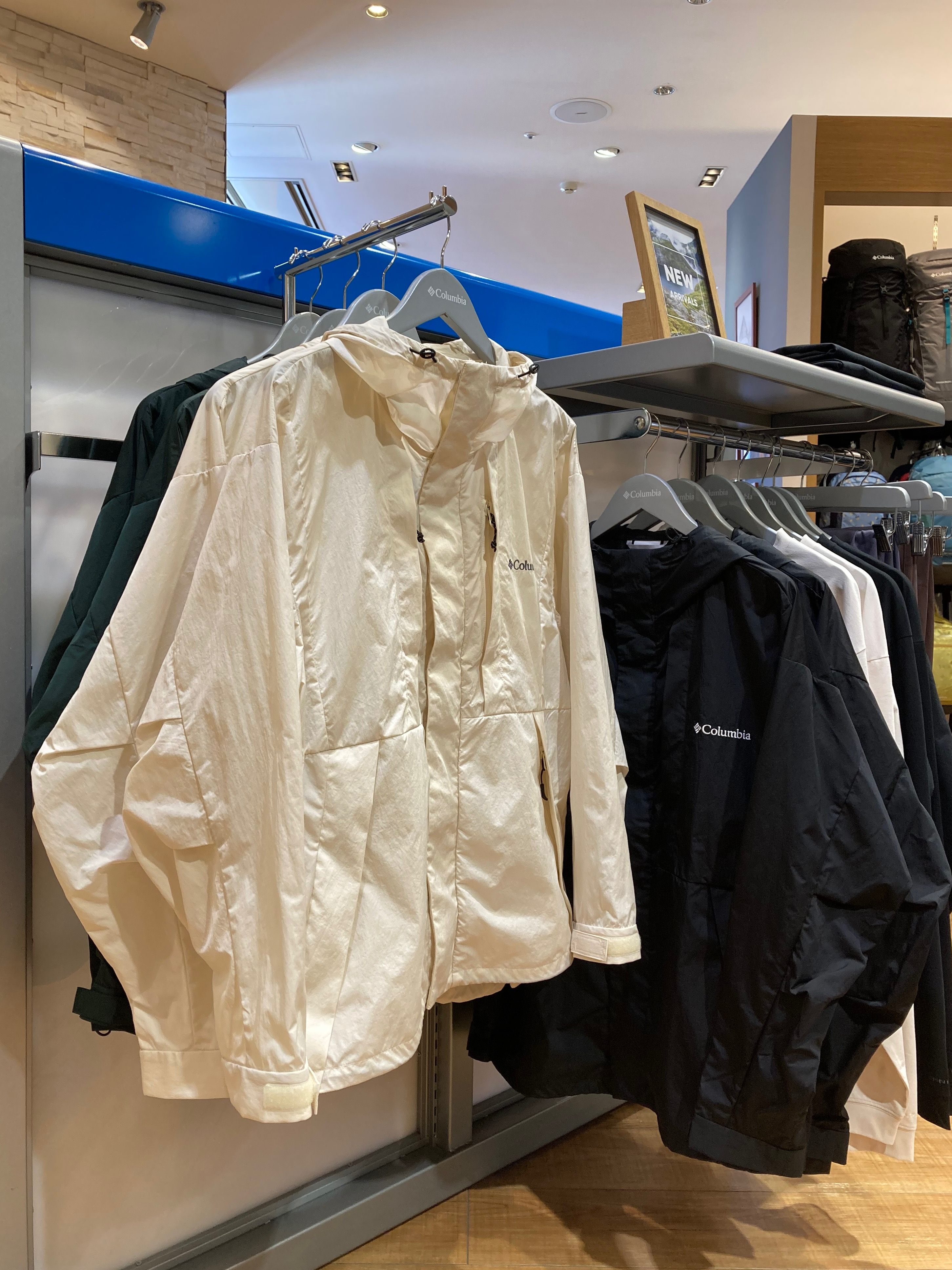 傘並みの撥水性があるジャケット✨