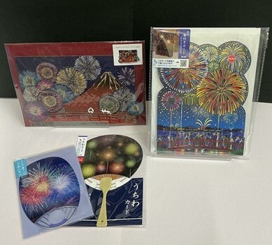 花火と夏を楽しもう　花火柄文房具のご紹介