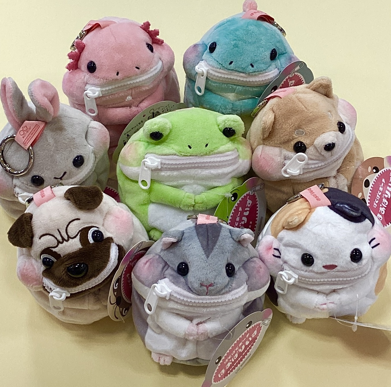 可愛いぱくぱくポーチ　ほおばりいず