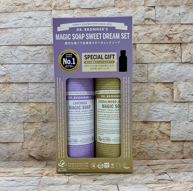 数量限定！スイートドリームセット   ドクターブロナー　マジックソープ
