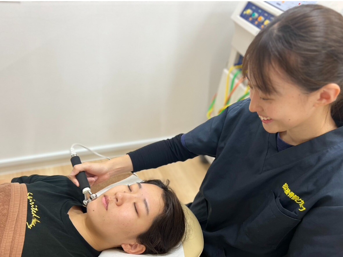 美顔プログラムで小顔効果！