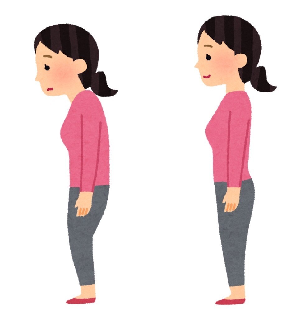 気になりる姿勢、治しませんか？