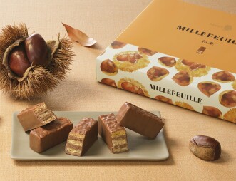 ≪メリーチョコレート≫秋限定ミルフィーユ（和栗）