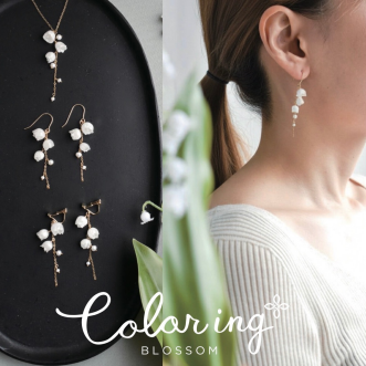 本物のお花のアクセサリー〈　Coloring　〉期間限定ショップ