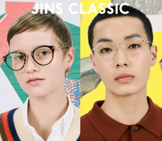 新しい「JINS CLASSIC」から、メタル＆コンビネーションフレームが登場！