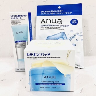 夏の肌悩みにアプローチ　アヌア　カテキンシリーズ