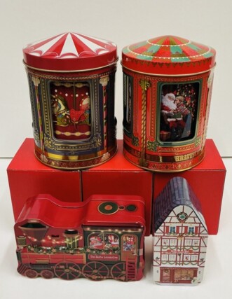 食べて飾って楽しめる♪　クリスマススイーツ缶