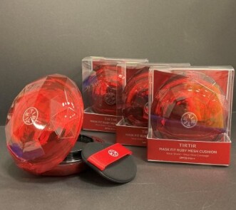 理想的なカバー力、繊細なツヤ　TIRTIR「マスクフィットルビーメッシュクッション」