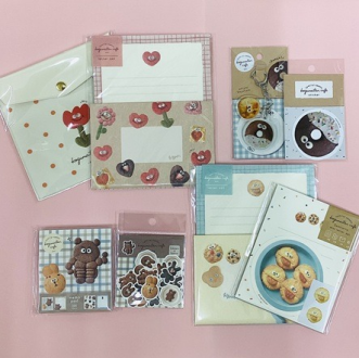 ＳＮＳでも話題　こぐまいたんカフェ 文具シリーズ