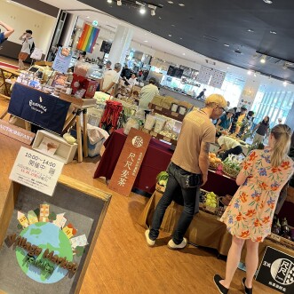 🌿🎉 Village Market @ Tonarie Q’t、第1回目が大成功で終了しました！🎉🌿