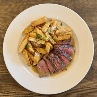 🥩🍟 新登場！ブランデークリームのステーキ＆フリット（グルテンフリー）